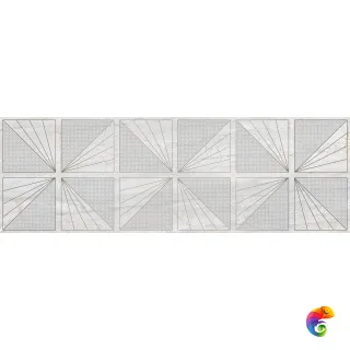 Moon Декор светло-серый 25х75