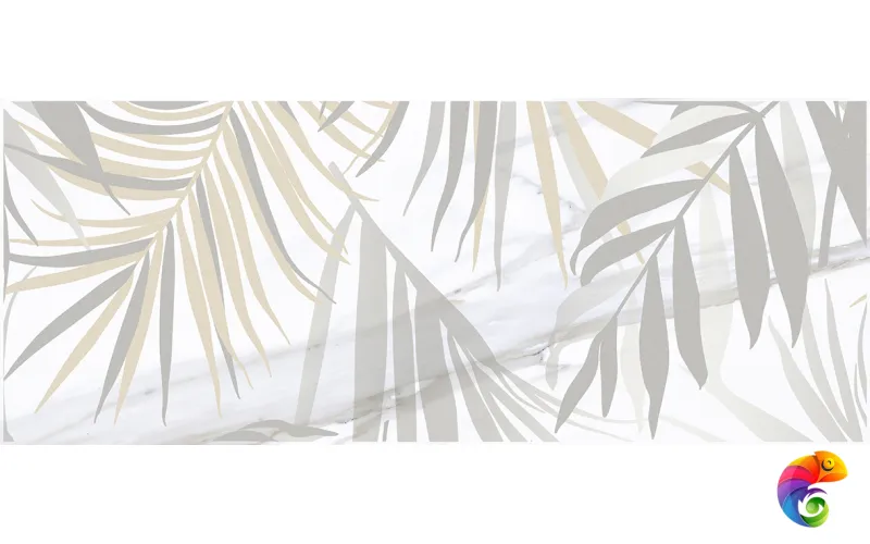 Aria Botanica Декор-1 белый 20х50