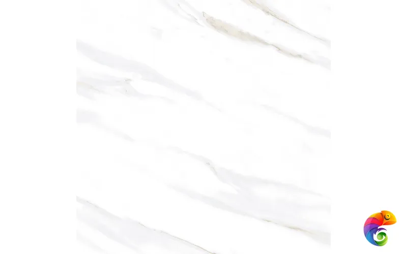 Calacatta Clarity Gold Керамогранит белый 80х80 Полированный