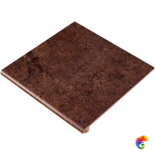 Ступень фронтальная Metalica Peldano Fior. Cherry 33*33 (1кор/4шт) Cherry 33×33