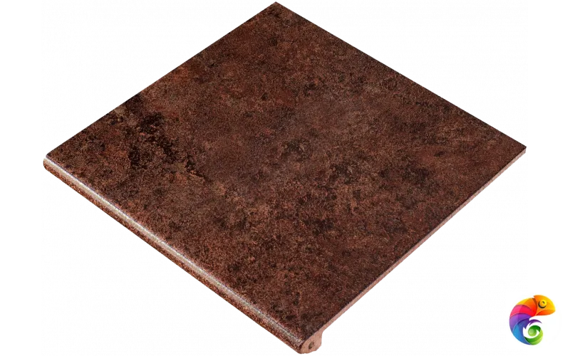 Ступень фронтальная Metalica Peldano Fior. Cherry 33*33 (1кор/4шт) Cherry 33×33