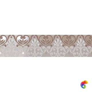 Бордюр Milady Listello Bloom Beige 6,5*25 (1кор/6шт) Beige 6.5×25