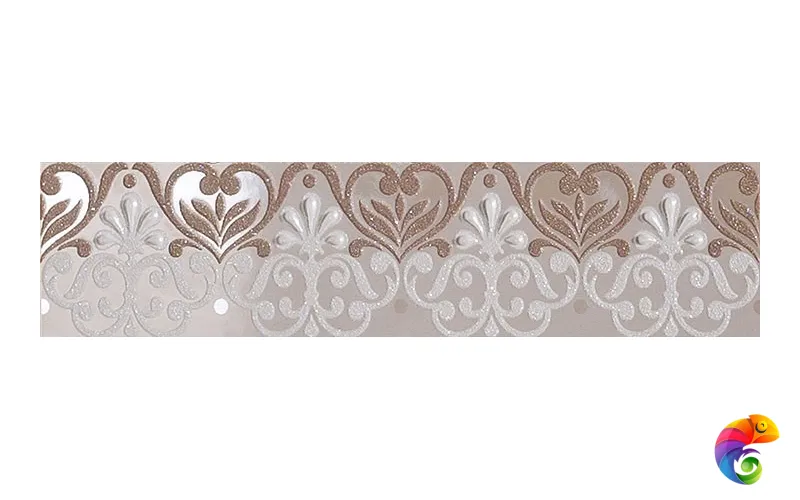 Бордюр Milady Listello Bloom Beige 6,5*25 (1кор/6шт) Beige 6.5×25