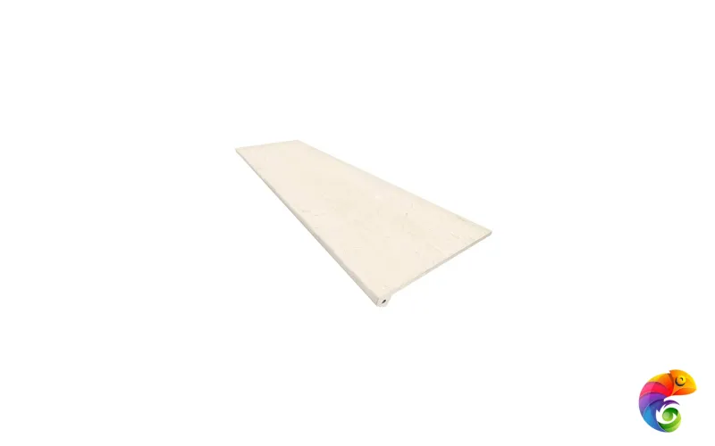 Ступень фронтальная Marbles C-1 Fior Crema Marfil 33*120 (1кор/2шт) Crema Marfil 33×120