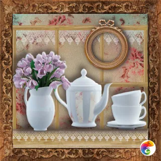 Декор Marco Cocinas A (Plato) 20*20  20×20