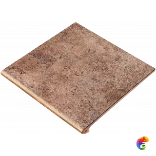 Ступень фронтальная Metalica Peldano Fior. Purple 33*33 (1кор/4шт) Purple 33×33