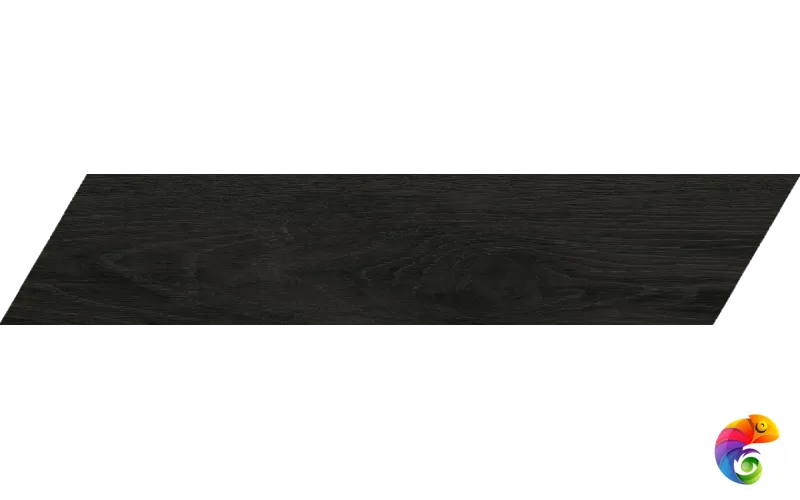 Керамогранит Chevron Rotterdam A Black 9,8*46,5 (1кор/10шт/0,456м2) Black 9.8×46.5