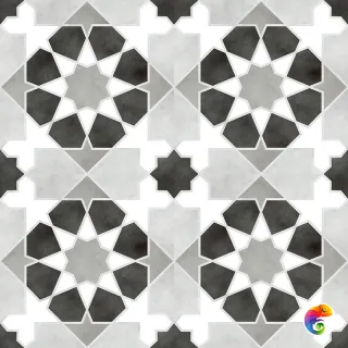 Плитка Rabat Black 45*45 (1кор/7шт/1,42м2) Black 45×45