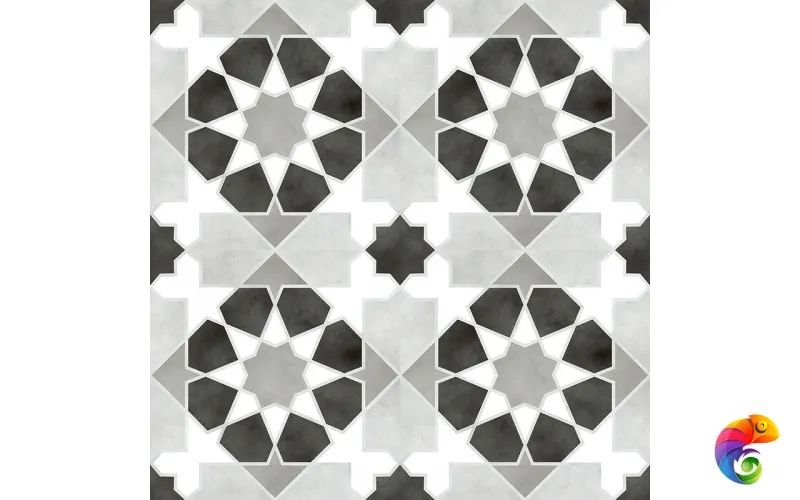 Плитка Rabat Black 45*45 (1кор/7шт/1,42м2) Black 45×45