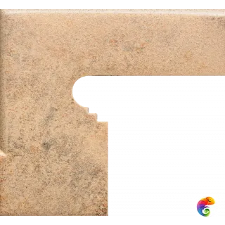 юПлинтус для ступеней правый Zanquin Fiorentino dcho Tambora 27*28,8 (1кор/8шт) Tambora 27×28.8