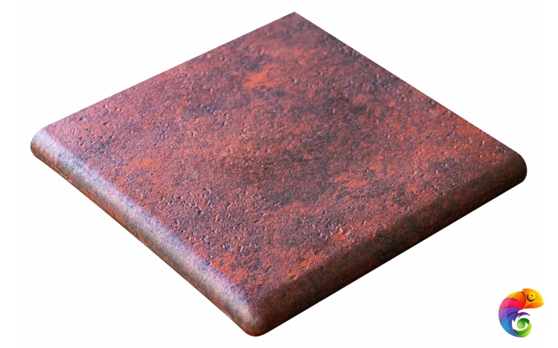 Ступень угловая Jasper Esquina Rojo 33*33 (1кор/2шт) Rojo 33×33