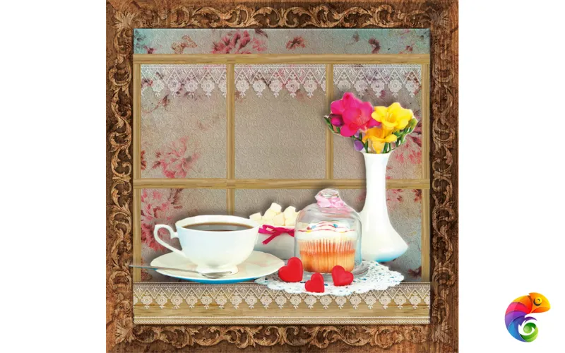 Декор Marco Cocinas B (Tulipan) 20*20  20×20