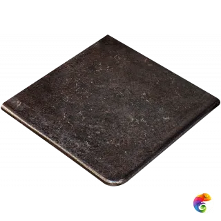 Ступень угловая Metalica Cartabon Fior. Basalt 33*33,5 (1кор/1шт) Basalt 33×33.5
