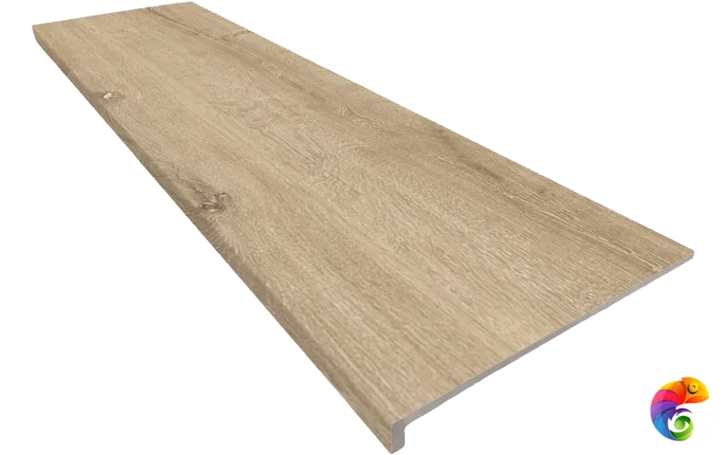 Ступень фронтальная Yoho Rect. C-3 Oak 33*120 (1кор/2шт) Oak 33×120