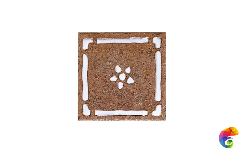 Вставка HGT-06 A Cotto 15*15 (1кор/6шт) Cotto 15×15