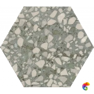 Six Terazzo Sage 23*27 (1кор/16шт/0,75м2) Sage 23×27
