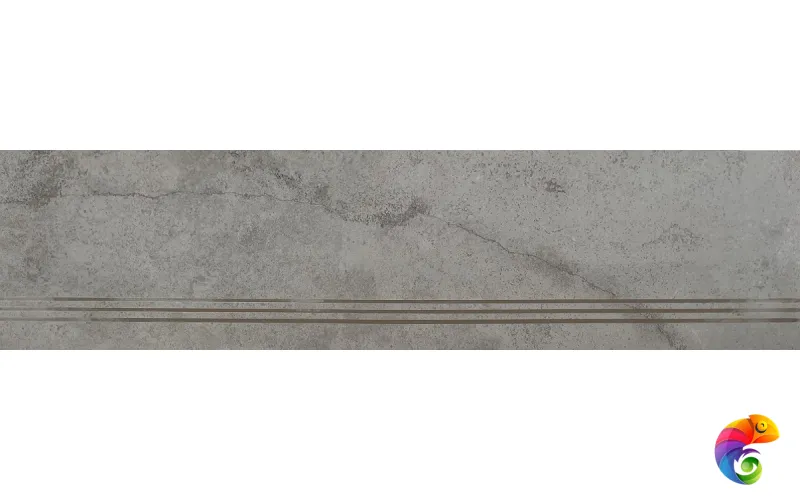 Ступень фронтальная часть комплекта Fossil Anthrazite 30*120 (1кор/4шт) Anthrazite 30×120