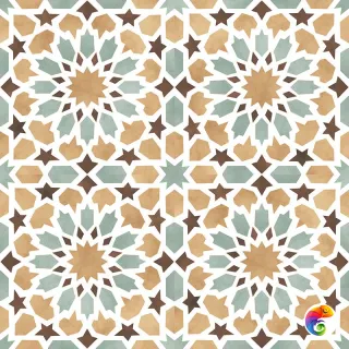 Плитка Tanger Yellow 45*45 (1кор/7шт/1,42м2) Yellow 45×45