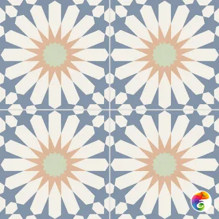 Soleil  Blue 33,2х33,2