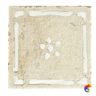 Вставка HGT-10 A White 15*15 (1кор/6шт) White 15×15