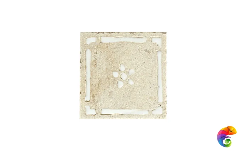 Вставка HGT-10 A White 15*15 (1кор/6шт) White 15×15