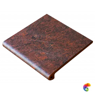 Ступень фронтальная Jasper Peldano Rojo 33*33 (1кор/6шт) Rojo 33×33