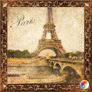 Декор Marco Metalica A (Paris) 20*20  20×20