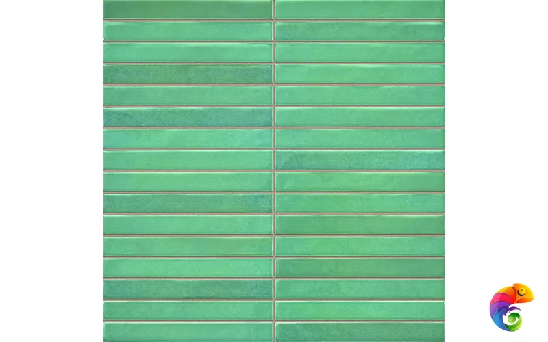 Плитка Kromo Pencil Sage 35*35 (1кор/12шт/1,47м2) Sage 35×35