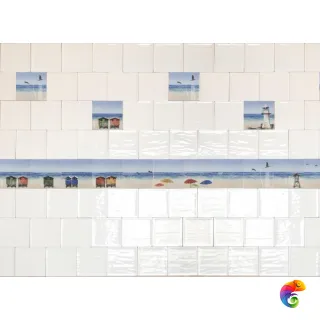 Плитка Blanco Beach Decor Mix 15*15 (1кор/44шт/1м2) Mix 15×15