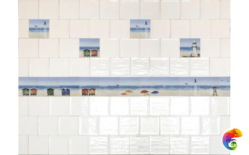 Плитка Blanco Beach Decor Mix 15*15 (1кор/44шт/1м2) Mix 15×15