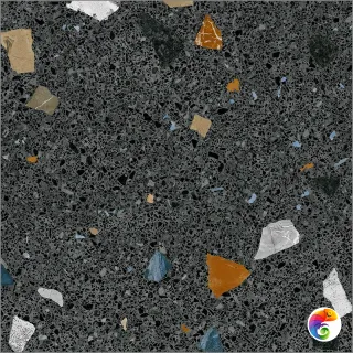 Stracciatella-R Grafito 80*80 (1кор/2шт/1,28м2) Grafito 80×80