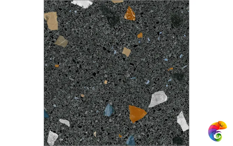 Керамогранит Stracciatella-R Grafito 80*80 (1кор/2шт/1,28м2) Grafito 80×80