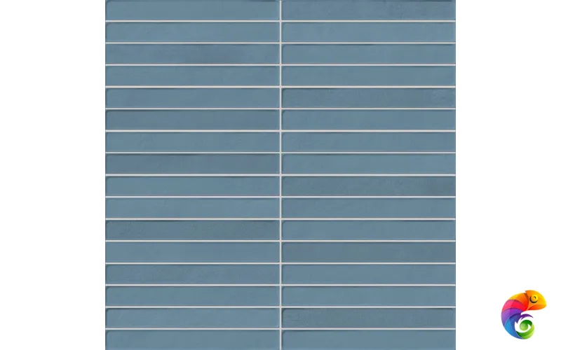 Плитка Kromo Pencil Teal 35*35 (1кор/12шт/1,47м2) Teal 35×35