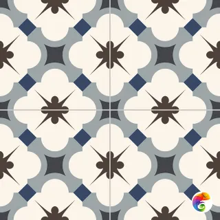 Grace  Blue 33,2х33,2 (1кор/12шт/1,32м2)