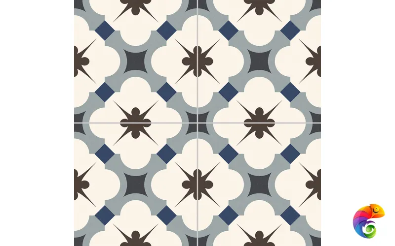 Керамогранит Grace  Blue 33,2*33,2 (1кор/12шт/1,32м2) Blue 33.2×33.2