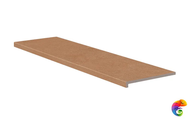 Ступень фронтальная Essenza Rect  С-3 Rust 33*120 (1кор/2шт) Rust 33×120