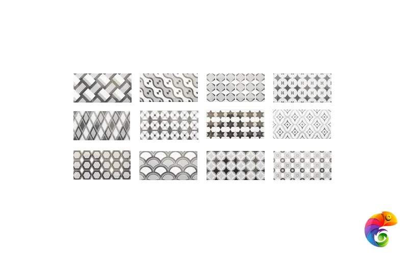 Декор Eclectic BN BX Mix 10*20 (1кор/50шт/1м2) Mix 10×20