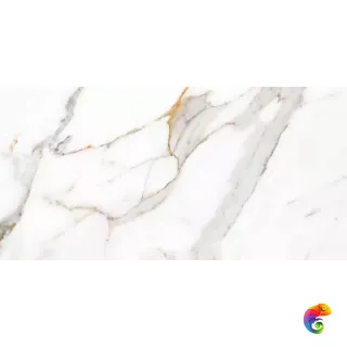 Плитка базовая Marbles C-1 Calacatta 60*120 (1кор/2шт/1,39м2) Calacatta 60×120