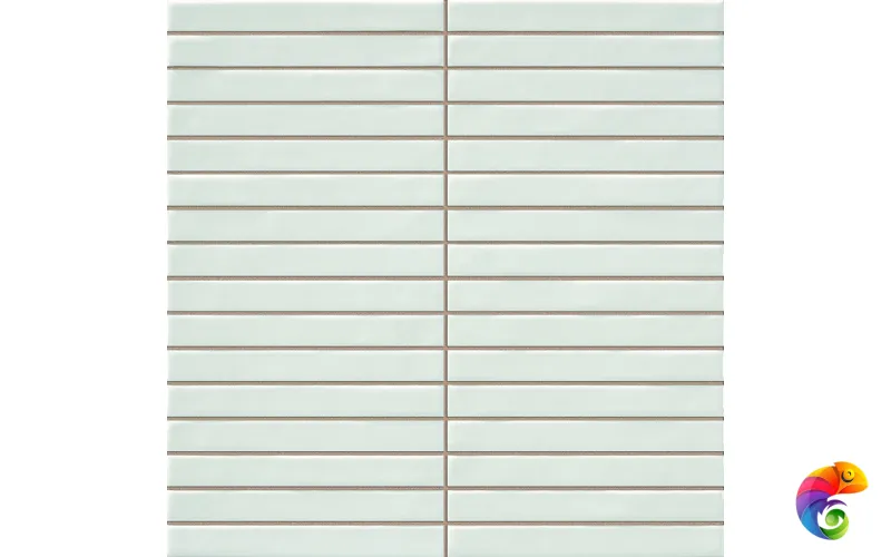 Плитка Kromo Pencil White 35*35 (1кор/12шт/1,47м2) White 35×35