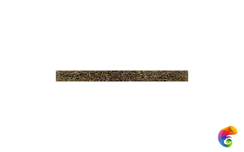 Бордюр New Age Emboss Gold 7,8*100 (1кор/11шт) Gold 7.8×100