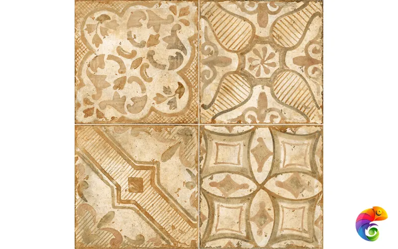 Декор Materia Decoro Patch Mix Warm Rosso 30*30 (1кор/14шт/1,276м2) Rosso 30×30