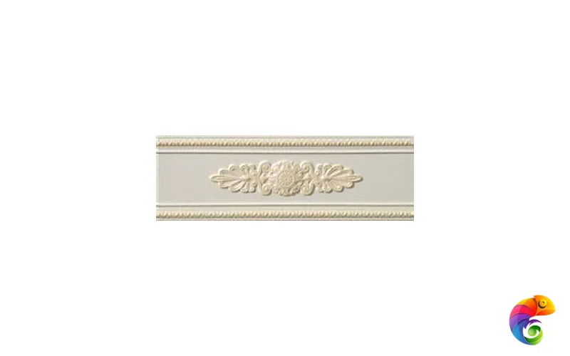 КАЙМА P17041 Lirica CREMA LISTELLO DECORATO