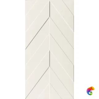 D730 4D Chevron White Matt