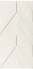 D730 4D Chevron White Matt