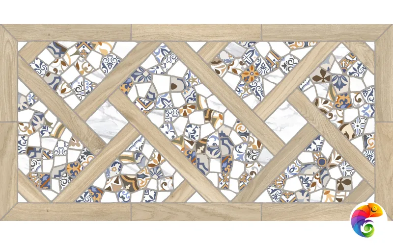 ПЛИТКА TRENCADIS BLANCO 60x120