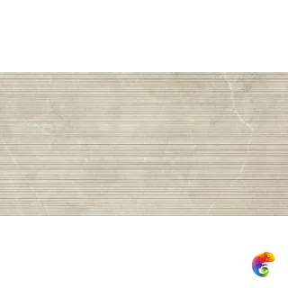 IAD02BAS ARCADIA CREMA STRIPE REAL UP 60X120
