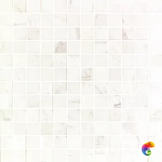 101114 Mosaico Decò Bianco Versilia