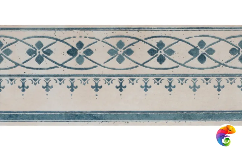 Плитка CD672S Stencil Aqua
