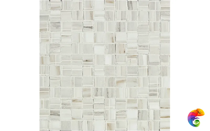 МОЗАИКА MM1030M MARMI IMPERIALI MOSAICO WHITE