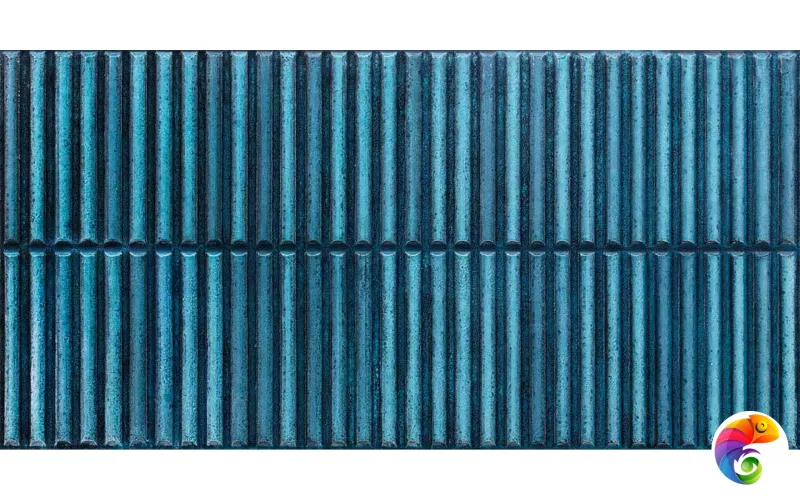 Плитка 05232 Stripes Blue Glossy Ret 30X60